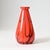 Red and black spatter glass vase from Franz Tomschick. Made in 1920s in former Czechoslovakia. This type of glass is often...