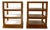 Shelves attributed to David Hicks, England, 1980s, Set of 2 For Sale