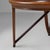 Round Walnut Coffee Table, Brazil, 1950s, in Very Good conditions. Designed 1950 to 1959