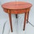 Early 20th Century Edwardian Satin Wood Fold-Top Demilune Console Table For Sale - Image 4 of 7