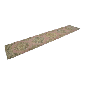 Vintage Antique Hallway Runner Rug