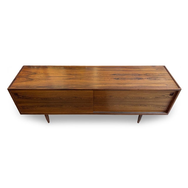 1950s Niels Moller Model 20 Rosewood Credenza for Jl Moller, 1950s For Sale - Image 5 of 15