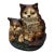 Double Cat Hubley Door Stop For Sale