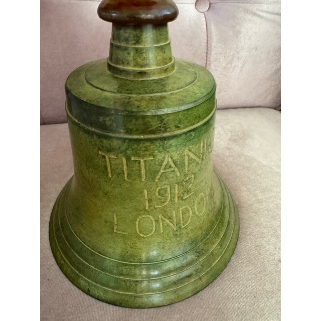 Mid-Century Modern Titanic 1912 London Decorative Bell -Made in India For Sale - Image 3 of 8