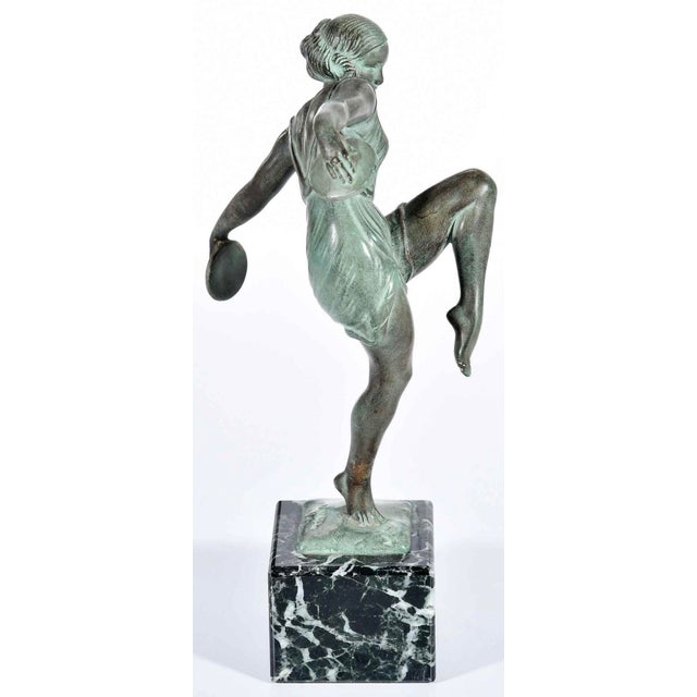 Art Deco Pierre Le Faguays (Fayral) Art Deco Bronze For Sale - Image 3 of 9