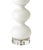 Contemporary Global Views Stacked Bulb Table Lamps – Matte White - Pair For Sale - Image 3 of 4