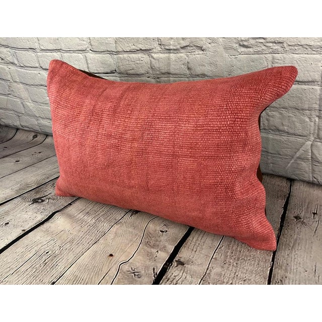 Vintage Pillow Case Turkish Hemp Pillow Decorative Hemp Pillow Dry cleaning only. PILLOW INSERT IS NOT INCLUDED