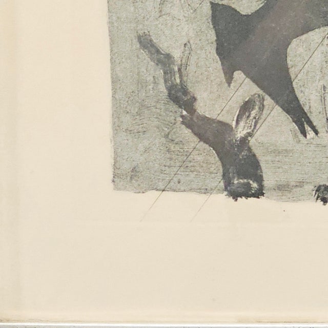 Georges Braque Birds in Flight Etching With Authentication 18.5" For Sale In San Francisco - Image 6 of 11