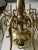 1970s Brass Chandelier With Eight Arms/Candle Holders For Sale - Image 4 of 9