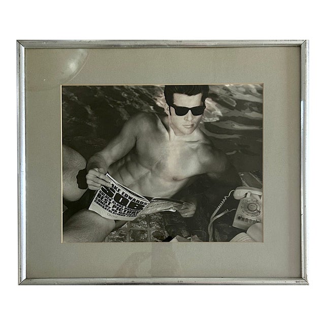 Greg Gorman — Maxwell Caulfield, 1982, Gelatin Silver Photograph For Sale