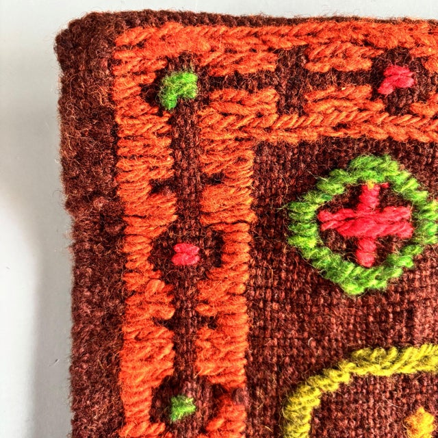 1970s Vintage Polish Wall Tapestry, 1960s-1970s For Sale - Image 5 of 8