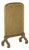French Louis XVI Style Carved Giltwood Fire Screen C. 1900 For Sale