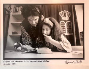 Edward Serotta, Photo Student, Teacher Lander School Budapest Vintage Silver Gelatin Photograph, c.1990s
