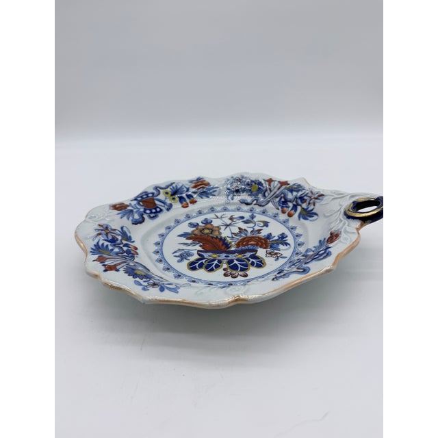 Farmhouse Antique Mason's Ironstone Meat or Dessert Dish, Circa 1820's For Sale - Image 3 of 18
