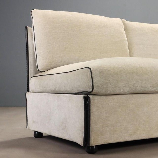 Chair-a-Bank Sofa attributed to Mario Bellini for Cassina For Sale - Image 5 of 13