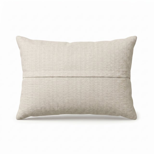 Uzbek Suzani Lumbar Pillow Cover 16'' X 24'' For Sale - Image 4 of 4