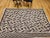 American Vintage American Southwestern Rug, Handwoven Wool, Geometric Pattern, Tan & Brown, 5’ X 7’ For Sale - Image 3 of 12