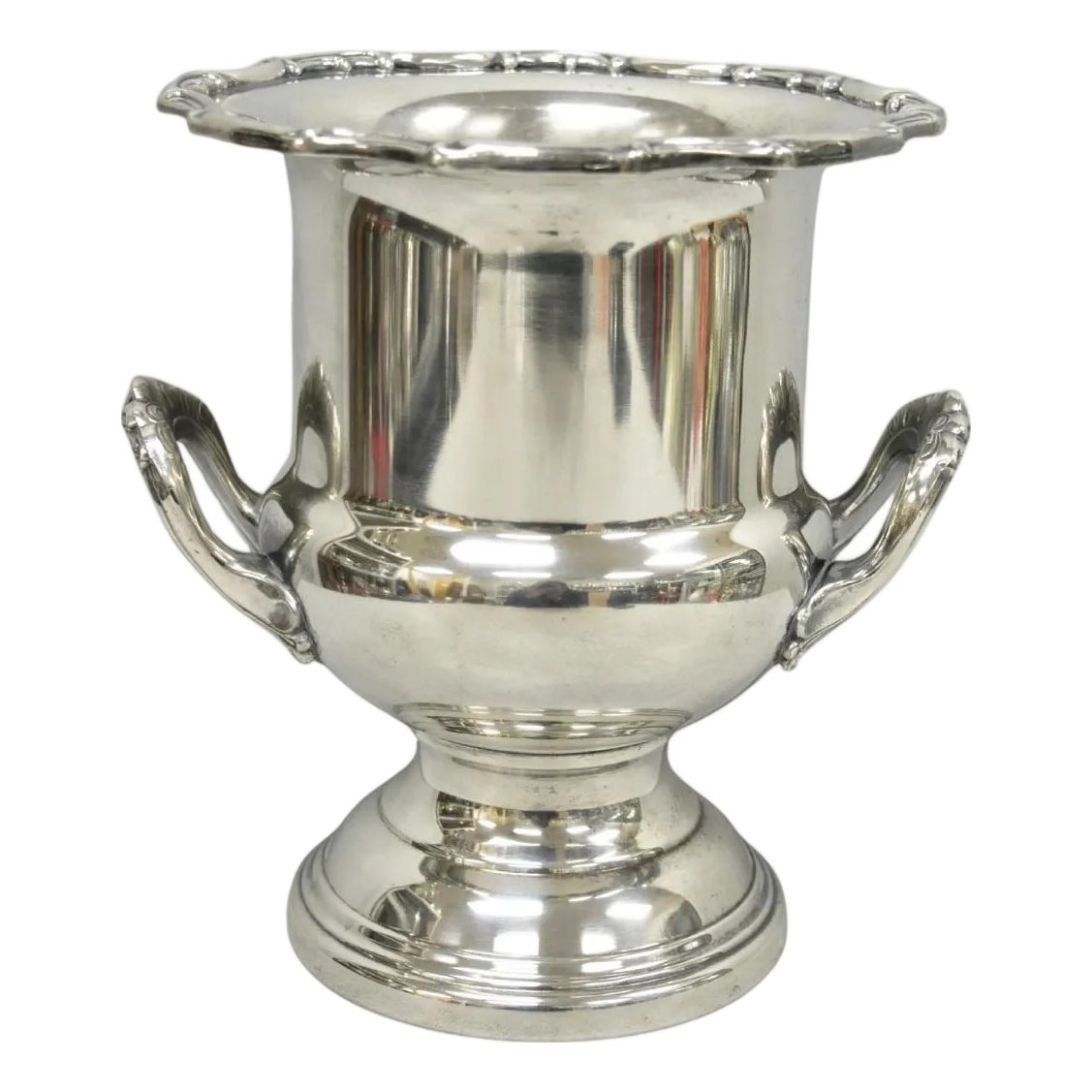 Vintage Leonard Silver Plated Trophy Champagne Chiller