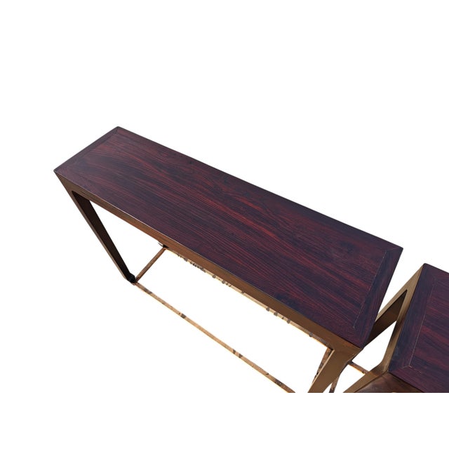 Pair Early 20th Century Slim Console Table For Sale - Image 4 of 5