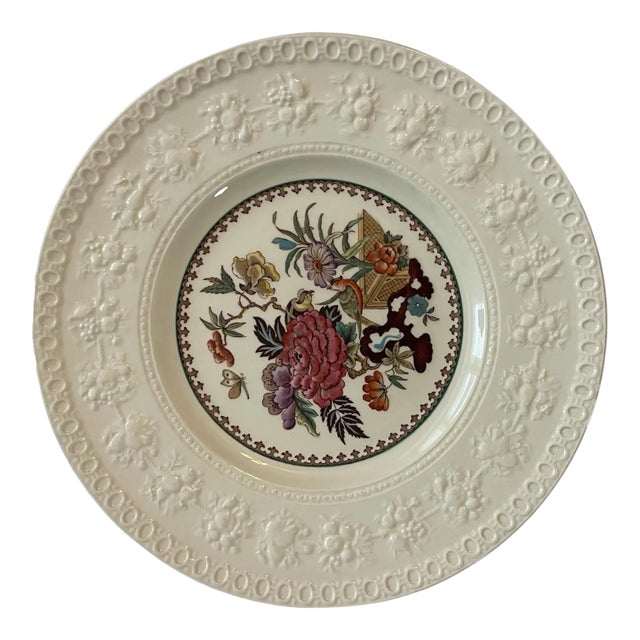 60s Bullfinch Wellesley Wedgwood Plate For Sale