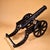 Traditional Vintage Style Cast Iron Cannon Model Decorative Sculpture For Sale - Image 3 of 9