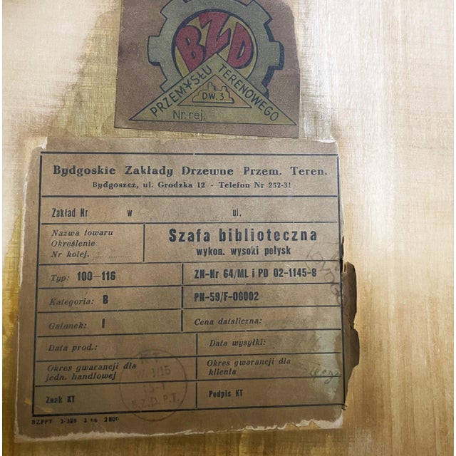 Modernist Open Library Shelf, 1950s-1960s For Sale - Image 17 of 18