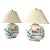 Chinoiserie Style Floral Table Lamps by Chapman, Pair For Sale - Image 9 of 9