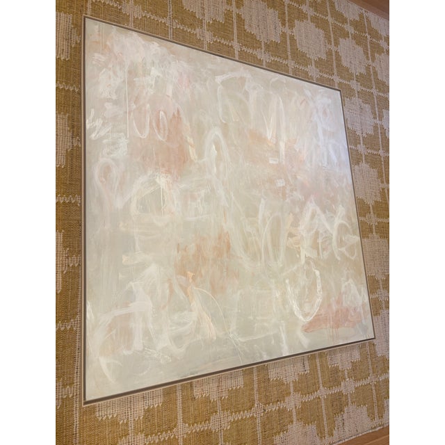 Sarah Trundle Sarah Trundle, Contemporary Abstract Painting, "Sleepy" For Sale - Image 4 of 4