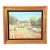1990s Hand-Painted Oil Reproduction After Alfred Sisley — "Early Snow at Louveciennes" — Museum of Fine Arts Boston, Framed For Sale