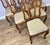 Wood French Louis Style Oak Dining Chairs with Upholstered Seats, Set of 6 For Sale - Image 7 of 16