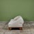 Off-white Leon Krier Aries Leather Sofa for Giogetti For Sale - Image 8 of 18