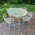 Russell Woodard Style Mid-Century Classic Parisian Patio Set, 5 Pieces For Sale - Image 10 of 12