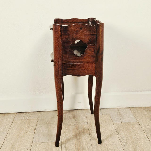 Louis XV Chestnut Table With Drawer, France, 18th Century For Sale - Image 4 of 8