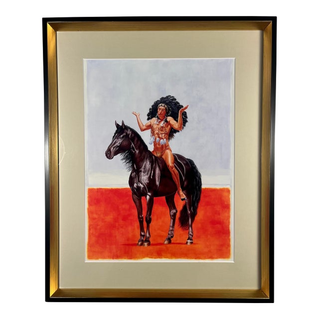 2023 Kent Monkman 'The Great Mystery' Open Edition Custom Framed Print For Sale