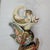 Cream Vintage Indonesian Wayang Golek Rod Puppet Hanuman Hand Carved Wood Batik For Sale - Image 8 of 10