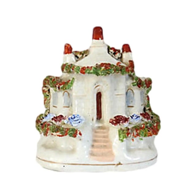 English 19th Century Staffordshire Cottage Pastille Burner For Sale - Image 3 of 5