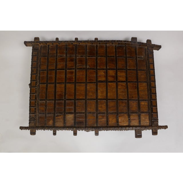 African 19th Cen Camel Cart Coffee Table For Sale - Image 3 of 9