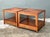 Mid-Century Modern Vintage Baker Milling Road Campaign Side Tables - A Pair For Sale - Image 3 of 12
