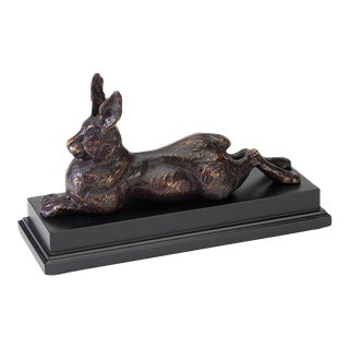 Wildwood Bronze Finish Rabbit Accent For Sale
