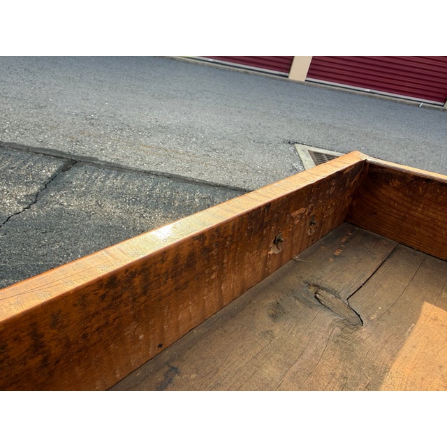 Late 18th Century Flat Top Curly Maple Highboy For Sale - Image 16 of 16