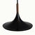Lodi Pendant Light 10"d Small - Matte Black, Walnut For Sale In Los Angeles - Image 6 of 8