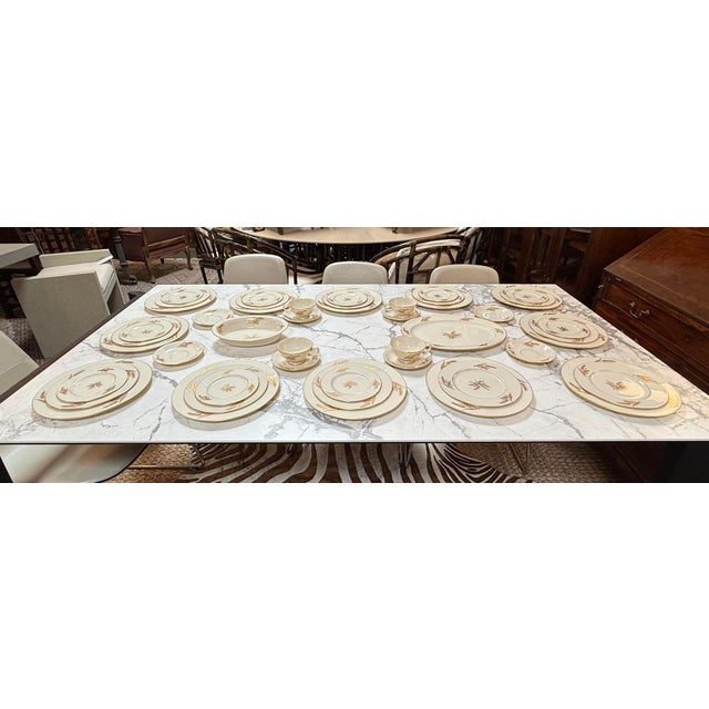 Design Plus Gallery presents a Set of Forty-Eight 24k Gold China from Lenox. The set is known as the Lenox Harvest...