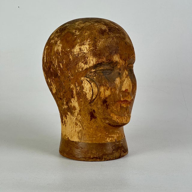 We've bought and sold a few of these beauties in the past, but never one that was winking! A vintage French milliners...