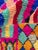 Pink Moroccan Boujad Runner Rug 2'5" X 10'10" – Colorful Handwoven Berber Corridor Carpet, Vibrant Tribal Design For Sale - Image 8 of 11