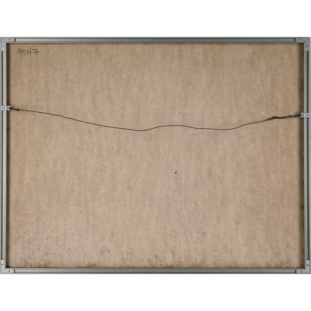 Printmaking Materials "Unicorn Moebius Ii" - Trial Proof Lithograph in Ink on Laid Paper by Bruce Weinberg For Sale - Image 7 of 7