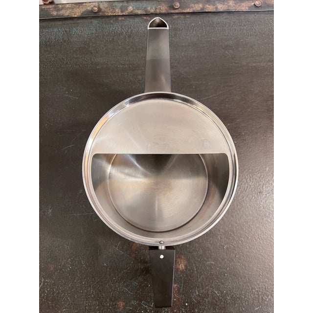 Metal 1960s Arne Jacobsen for Stelton Danish Modern Cylinda-Line Teapot For Sale - Image 7 of 12