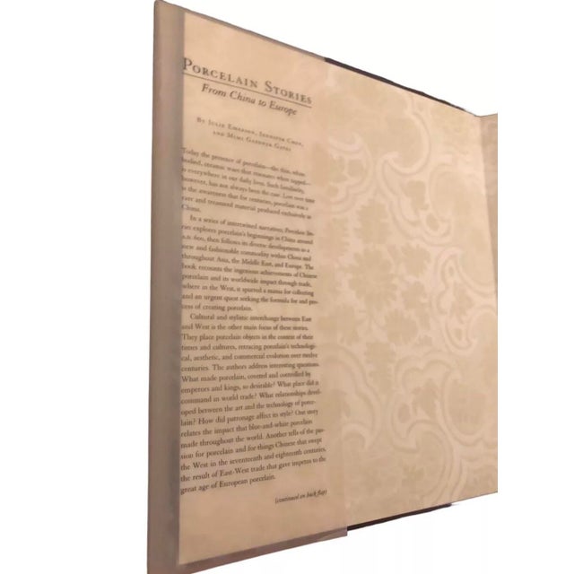 Paper 2000 Porcelain Stories From China to Europe Seattle Arts Museum Signed Hardcover Book For Sale - Image 7 of 11
