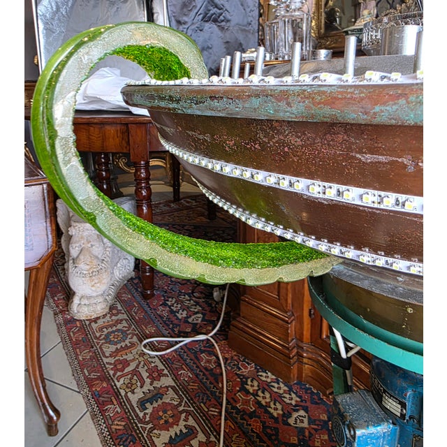 1950s Large Murano Glass Light Fountain, Italy, 1950s For Sale - Image 5 of 13