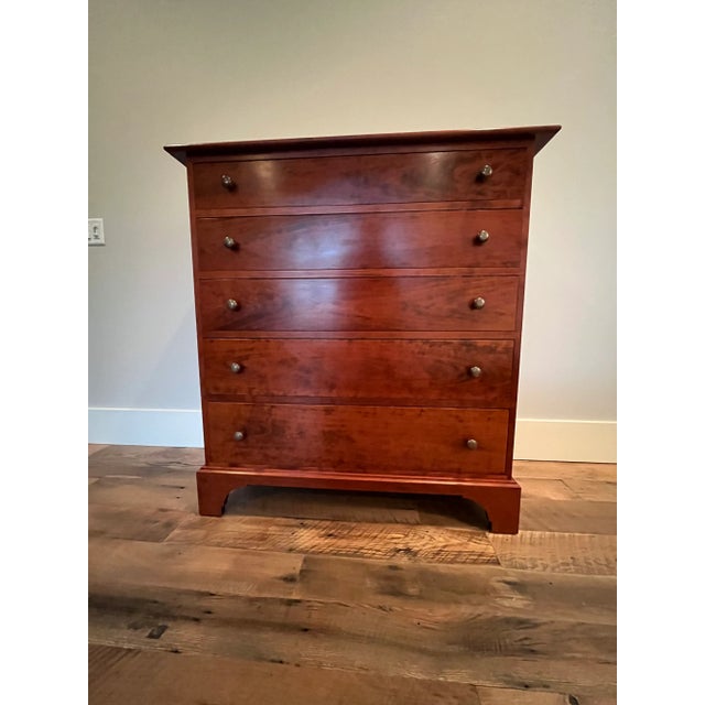 Brown Stephen Swift Nantucket Handcrafted Chest For Sale - Image 8 of 8