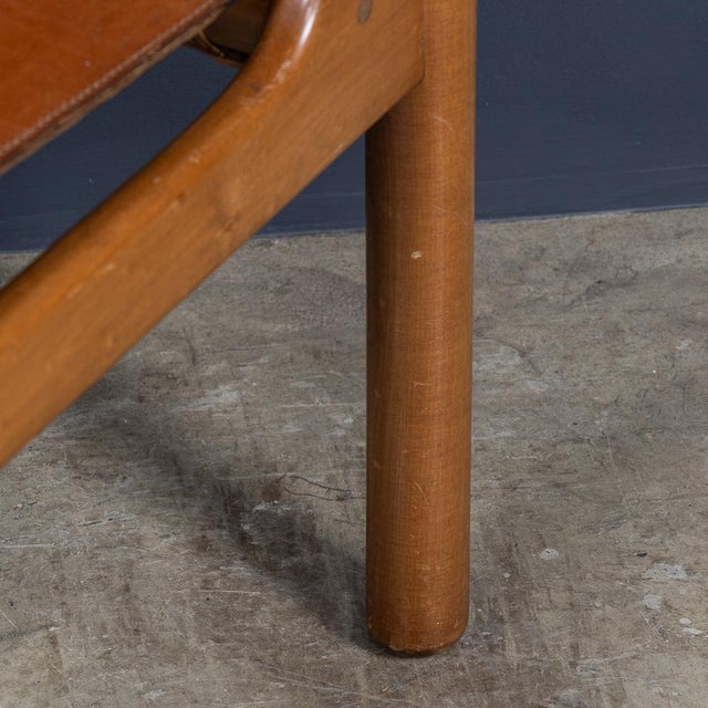 Vintage Leather Dining Chairs by Ilmari Tapiovaara, 1950, Set of 8 For Sale - Image 3 of 17